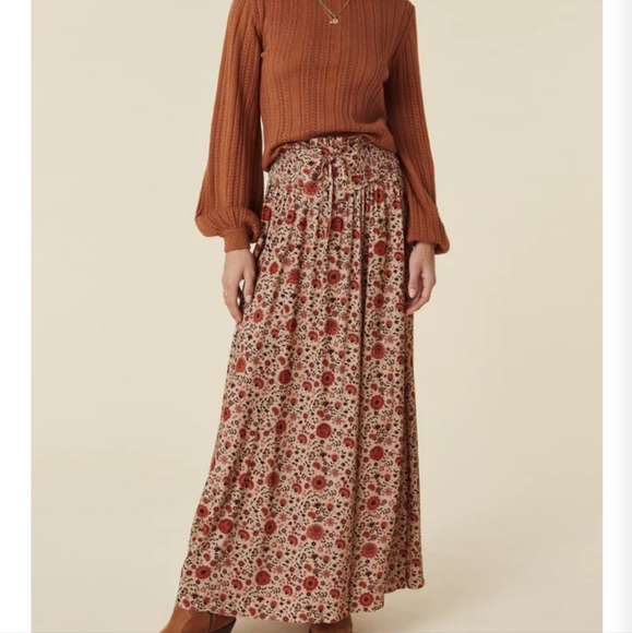 SPELL DESIGNS LADY UNTAMED MAXI SKIRT - Picture 1 of 5